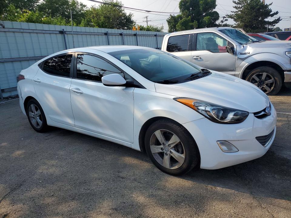 2013 Hyundai Elantra VIN 5NPDH4AE9DH450797 COPART salvage auction — MINOR DENT/SCRATCHES, Oh - Cert Of Title-Rebuilt Salvage, sold $700 on 2026-07-24 (photo 4)