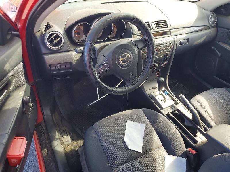 2007 Mazda 3 VIN JM1BK12G271754010 COPART salvage auction — MECHANICAL, Ca - Dis/Dlr/Exp Only Clean Title, sold $450 on 2026-07-09 (photo 8)