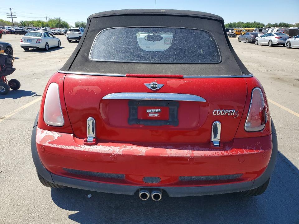 2005 Mini Cooper VIN WMWRH33555TF83745 COPART salvage auction — MINOR DENT/SCRATCHES, Id - Certificate Of Title (P), sold $325 on 2026-07-30 (photo 6)
