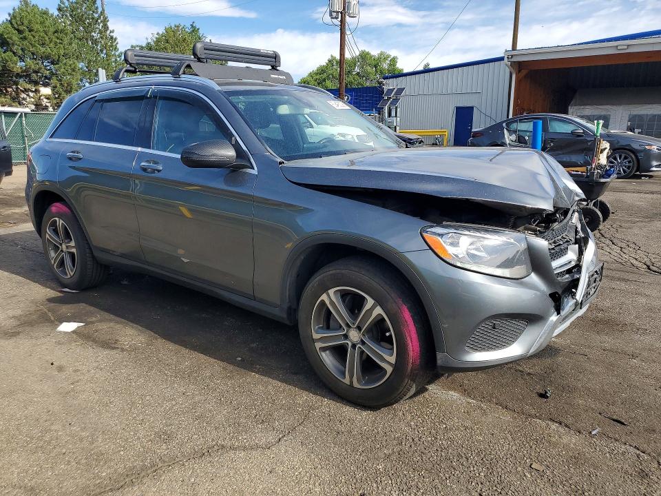 2016 Mercedes-benz Glc VIN WDC0G4KB0GF012605 COPART salvage auction — FRONT END, Co - Public - Salvage Title, sold $3,950 on 2026-08-13 (photo 4)