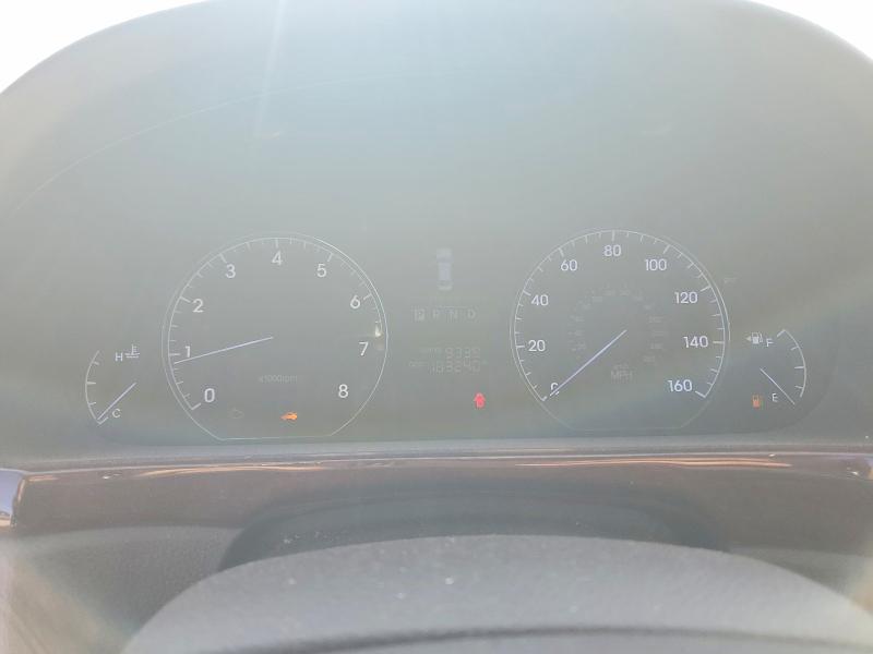 2012 Hyundai Equus VIN KMHGH4JH0CU056600 COPART salvage auction — FRONT END, TX - DEALER ONLY CLEAN TITLE, sold $550 on 2026-07-28 (photo 9)