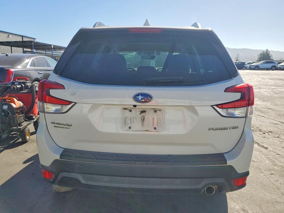 2021 Subaru Forester VIN JF2SKAUC4MH450983 COPART salvage auction — FRONT END, Ca - Salvage Certificate, sold $850 on 2026-07-28 (photo 6)