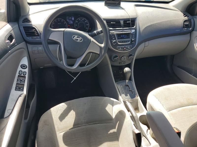 2016 Hyundai Accent VIN KMHCT4AE4GU999338 COPART salvage auction — MECHANICAL, Ca - Dis/Dlr/Exp Only Clean Title, sold $275 on 2026-07-31 (photo 8)