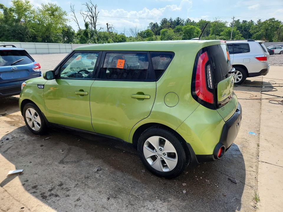 2016 Kia Soul VIN KNDJN2A28G7872607 COPART salvage auction — SIDE, WI - CERTIFICATE OF TITLE, sold $225 on 2026-07-27 (photo 2)