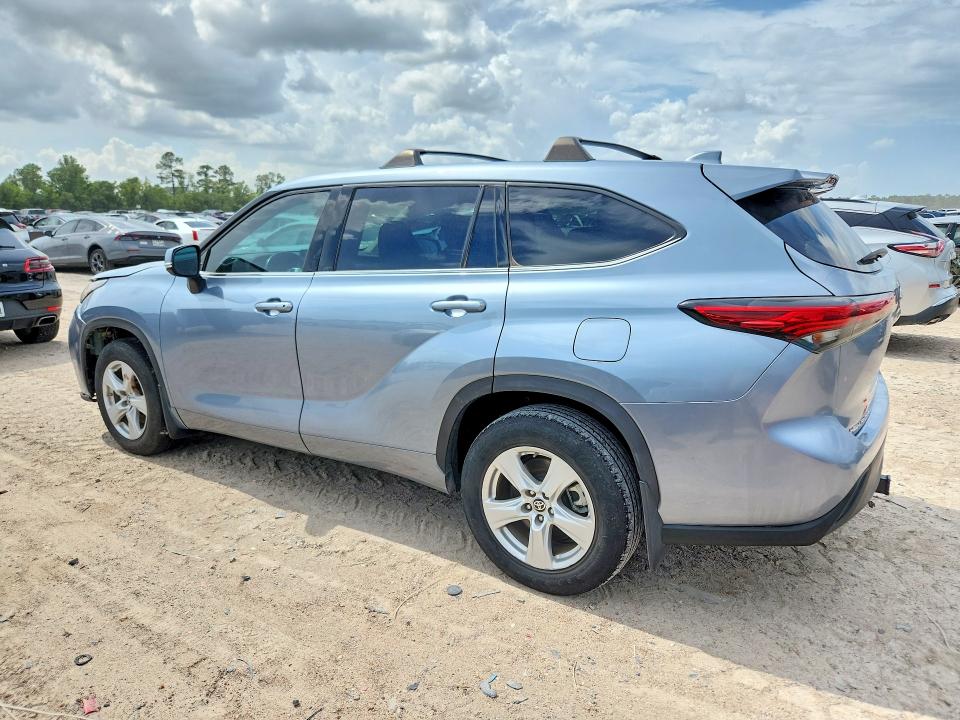 2020 Toyota Highlander VIN 5TDBZRBH0LS034074 COPART salvage auction — FRONT END, Az - Cert Of Title - Salvage, sold $9,800 on 2026-07-17 (photo 2)