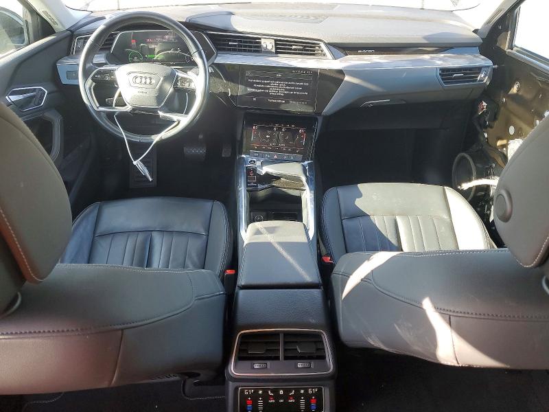 2022 Audi E-tron VIN WA1AAAGE0NB020148 COPART salvage auction — FRONT END, ID - SALVAGE CERTIFICATE OF TITLE, sold $10,600 on 2026-10-14 (photo 8)