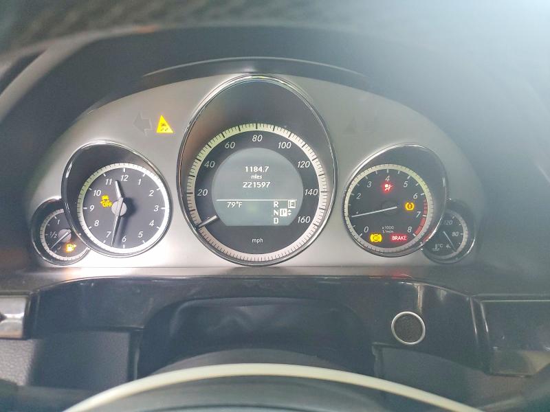 2011 Mercedes-benz E-class VIN WDDHF8HB3BA375485 COPART salvage auction — MECHANICAL, SC - CERTIFICATE OF TITLE, sold $475 on 2026-07-28 (photo 9)