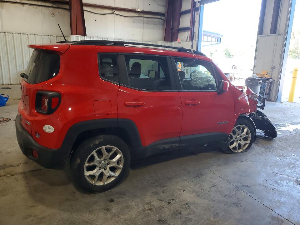 2017 Jeep Renegade VIN ZACCJBBB5HPF50739 COPART salvage auction — FRONT END, Ny - Mv-907A Salvage Certificate, sold $475 on 2026-08-17 (photo 3)