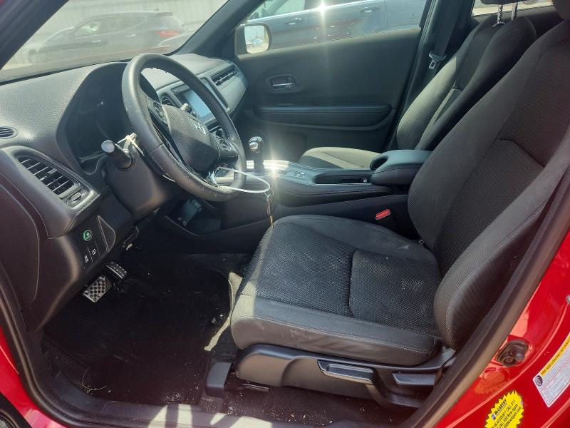 2021 Honda Hr-v VIN 3CZRU6H18MM701829 COPART salvage auction — FRONT END, Ks - Cert Of Title-Salvage, sold $7,900 on 2026-08-20 (photo 7)