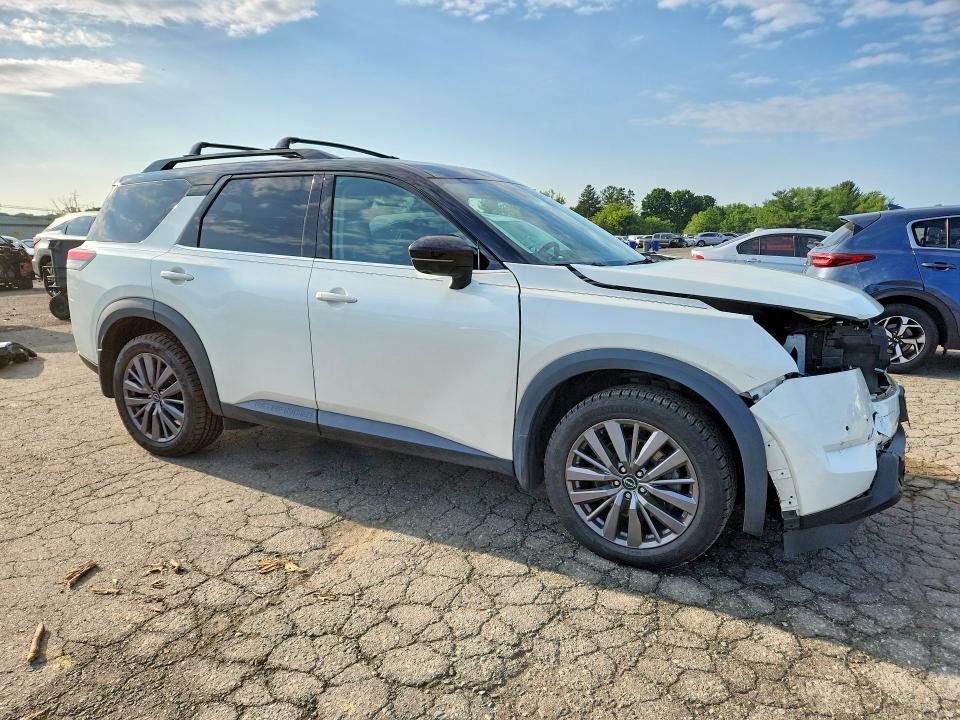 2023 Nissan Pathfinder VIN 5N1DR3CD0PC246641 COPART salvage auction — FRONT END, Pa - Certificate Of Salvage, sold $14,000 on 2026-07-31 (photo 4)