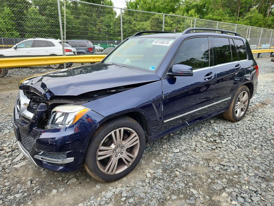 2015 Mercedes-benz Glk-klasse VIN WDCGG8JB1FG431675 COPART salvage auction — FRONT END, MD - CERT OF SALVAGE > 75% DAMAGE, sold $300 on 2026-07-28 (photo 1)