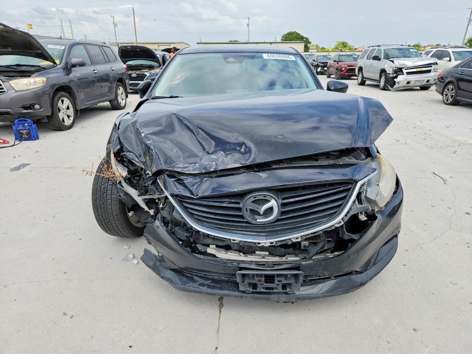 2017 Mazda 6 VIN JM1GL1V50H1113565 COPART salvage auction — FRONT END, Tx - Salvage Vehicle Title, sold $200 on 2026-07-28 (photo 5)