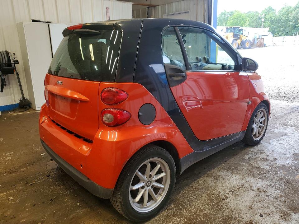 2008 Smart Fortwo VIN WMEEJ31X08K118065 COPART salvage auction — MINOR DENT/SCRATCHES, Me - Certificate Of Title, sold $1,250 on 2026-07-09 (photo 3)