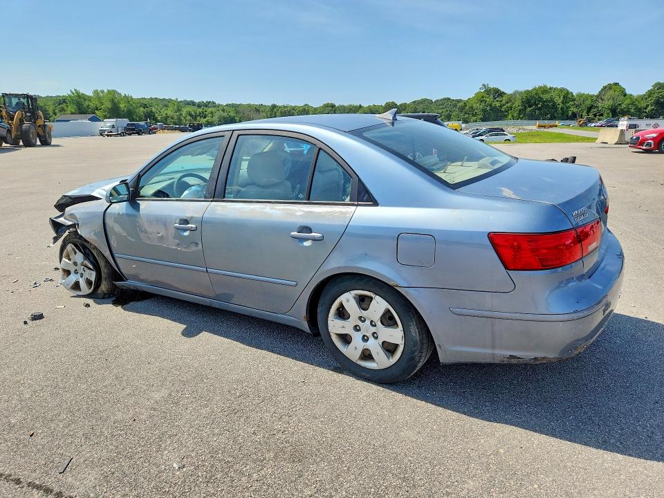 2010 Hyundai Sonata VIN 5NPET4AC0AH659729 COPART salvage auction — FRONT END, MA - CERT OF TITLE-RECONSTRCTD COLL, sold $450 on 2026-07-22 (photo 2)