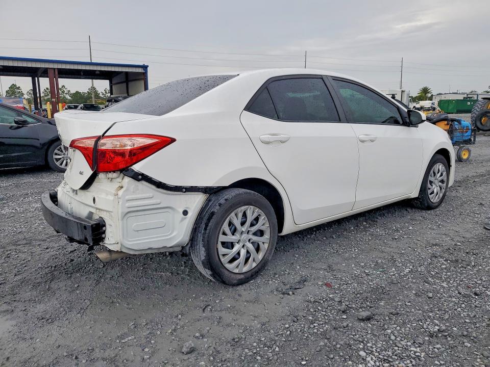 2018 Toyota Corolla VIN 5YFBURHE5JP762331 COPART salvage auction — REAR END, Fl - Cert Of Title Slvg Rebuildable, sold $4,450 on 2026-07-10 (photo 3)