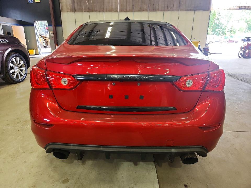 2017 Infiniti Q50 VIN JN1FV7AR0HM871909 COPART salvage auction — FRONT END, Wv - Certificate Of Title (P), sold $6,000 on 2026-07-24 (photo 6)