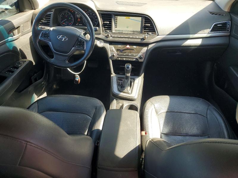 2017 Hyundai Elantra VIN KMHD84LF1HU148384 COPART salvage auction — MECHANICAL, Salvage Title, sold $1,050 on 2026-07-23 (photo 8)