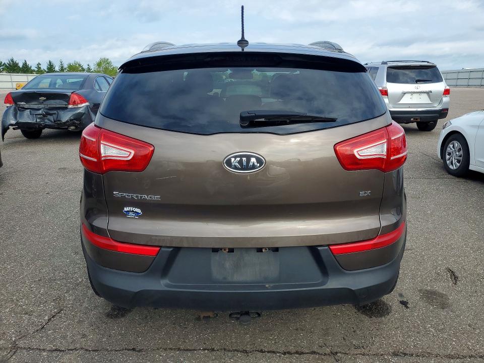 2011 Kia Sportage VIN KNDPC3A25B7108776 COPART salvage auction — FRONT END, Salvage Title, sold $300 on 2026-07-23 (photo 6)