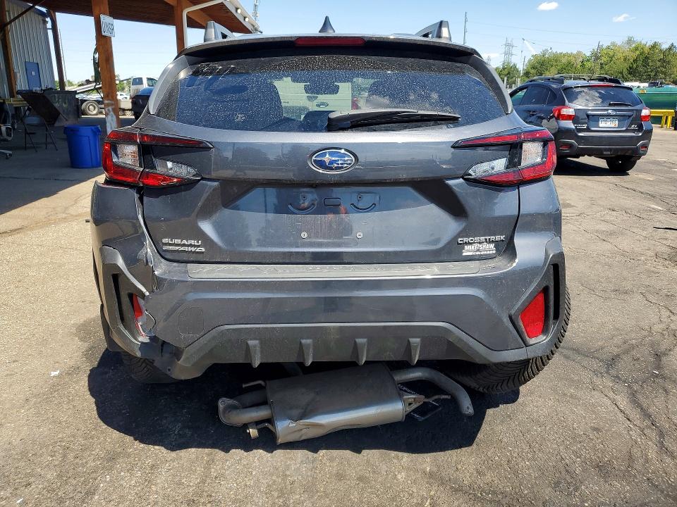 2024 Subaru XV VIN JF2GUADC5RH242831 COPART salvage auction — REAR END, Co - Salvage Title, sold $275 on 2026-08-25 (photo 6)