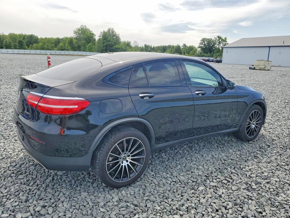 2018 Mercedes-benz Glc coupe VIN WDC0J4KB9JF353154 COPART salvage auction — HAIL, Oh - Cert Of Title-Salvage, sold $16,700 on 2026-08-13 (photo 3)