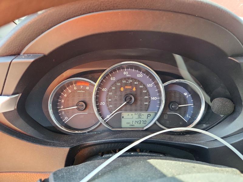 2014 Toyota Corolla VIN 5YFBURHE3EP040197 COPART salvage auction — FRONT END, Tx - Salvage Vehicle Title, sold $2,850 on 2026-07-14 (photo 9)