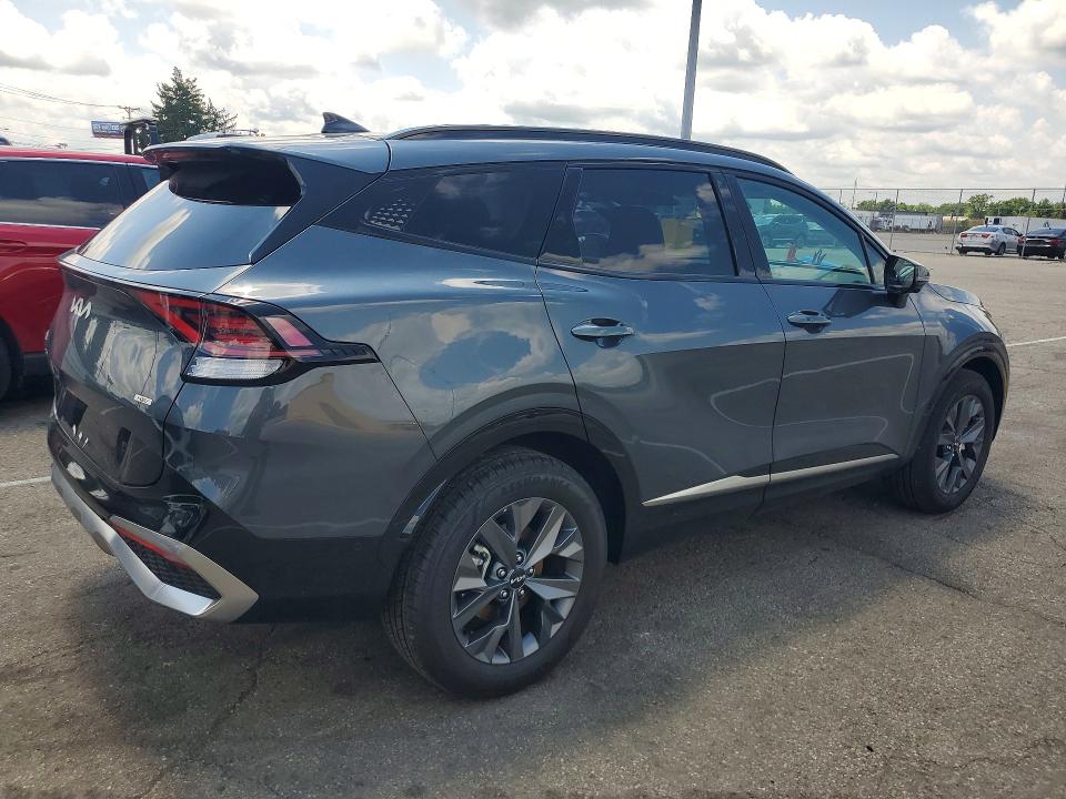 2025 Kia Sportage VIN KNDPXCDG6S7249075 COPART salvage auction — SIDE, Oh - Cert Of Title-Salvage, sold $100 on 2026-07-29 (photo 3)