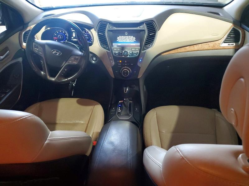 2014 Hyundai Santa fe VIN 5XYZU3LA3EG185650 COPART salvage auction — REAR END, Pa - Certificate Of Salvage, sold $2,200 on 2026-07-16 (photo 8)
