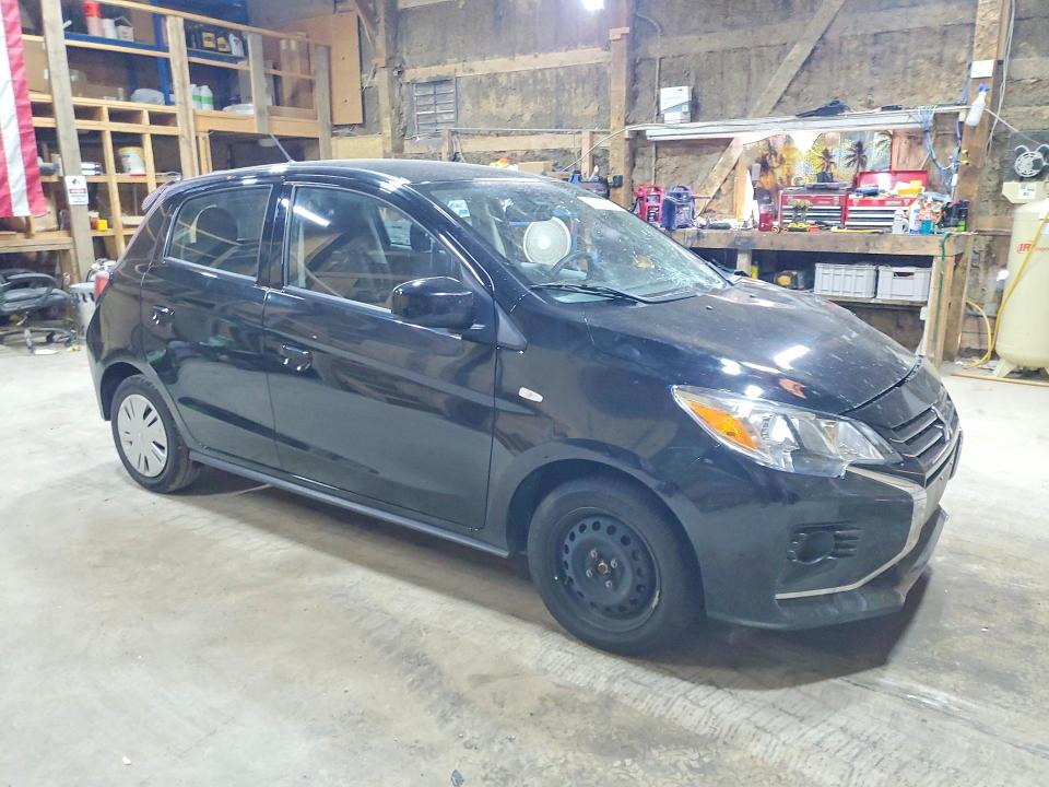 2024 Mitsubishi Mirage VIN ML32AUHJ1RH011570 COPART salvage auction — FRONT END, VA - CERTIFICATE OF TITLE (P), sold $750 on 2026-07-27 (photo 4)