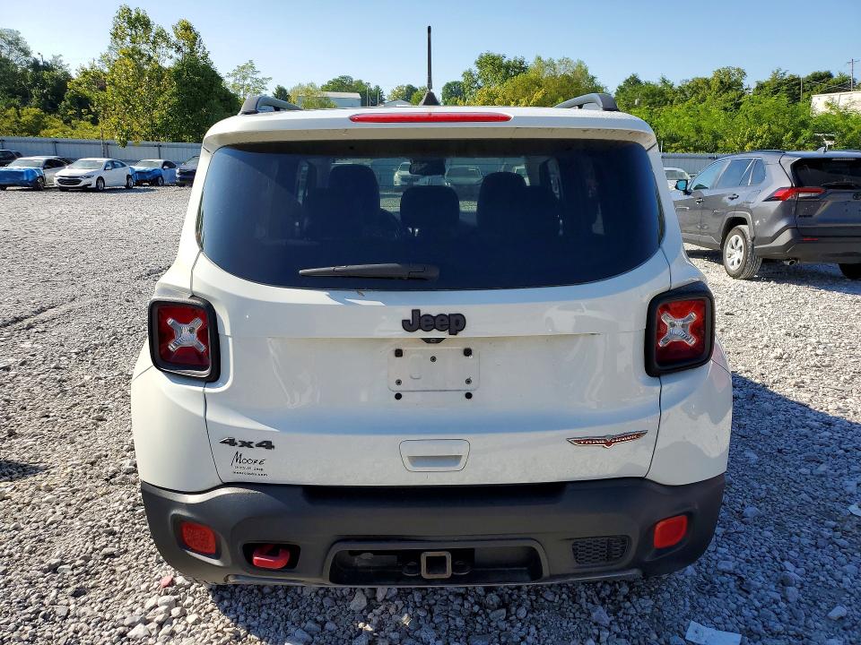 2018 Jeep Renegade VIN ZACCJBCBXJPH93015 COPART salvage auction — WATER/FLOOD, Oh - Cert Of Title-Salvage Flood, sold $7,100 on 2026-08-14 (photo 6)