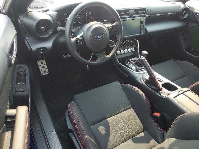 2022 Subaru Brz VIN JF1ZDBC14N8704020 COPART salvage auction — WATER/FLOOD, Pa - Cert Of Salvage-W=Flood Veh, sold $7,300 on 2026-08-18 (photo 8)