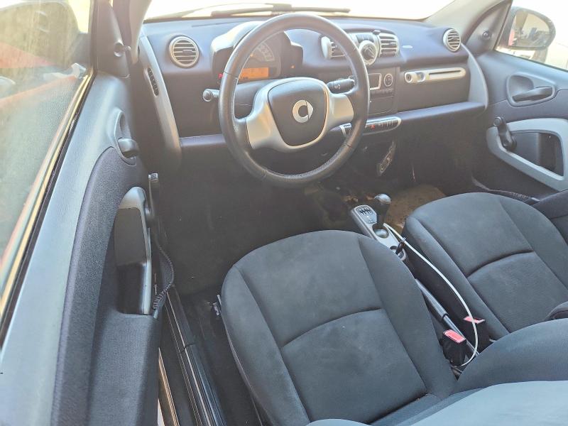 2013 Smart Fortwo VIN WMEEJ3BA8DK657831 COPART salvage auction — REAR END, Ca - Dlr/Dis/Exp Only Salvage Title, sold $875 on 2026-07-30 (photo 8)