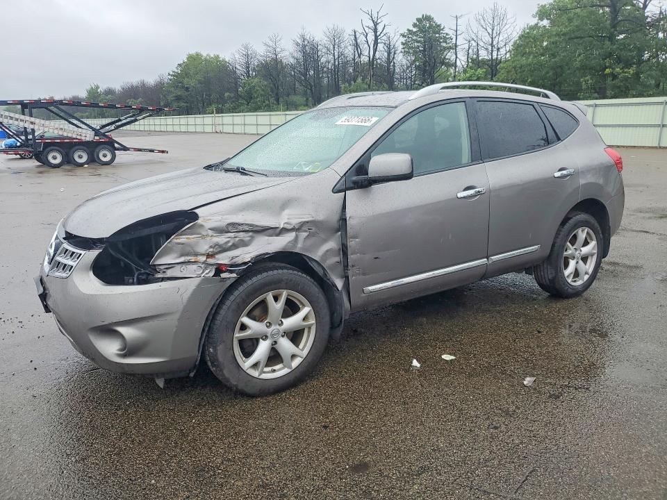 2011 Nissan Rogue VIN JN8AS5MV2BW666654 COPART salvage auction — FRONT END, Ny - Mv-907A Salvage Certificate, sold $500 on 2026-07-08 (photo 1)