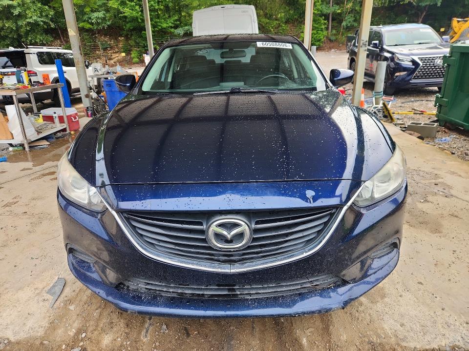 2016 Mazda 6 VIN JM1GJ1V52G1458455 COPART salvage auction — REAR END, Al - Cert Of Title-Salvage Title, sold $175 on 2026-07-21 (photo 5)