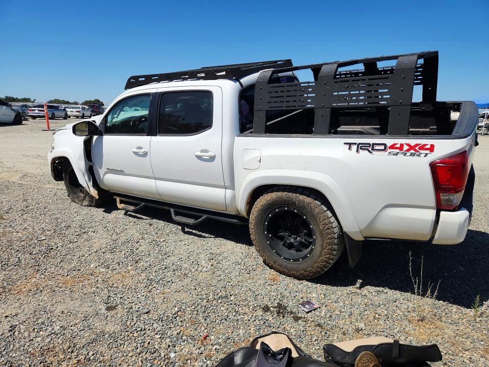 2017 Toyota Tacoma VIN 5TFCZ5ANXHX082784 COPART salvage auction — FRONT END, Ca - Salvage Certificate, sold $1,750 on 2026-07-30 (photo 2)