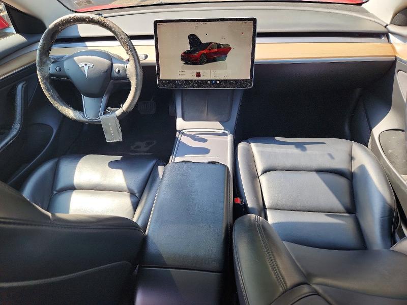2022 Tesla Model 3 VIN 5YJ3E1EA5NF187783 COPART salvage auction — MECHANICAL, PA - CERT OF TITLE, sold $175 on 2026-07-22 (photo 8)