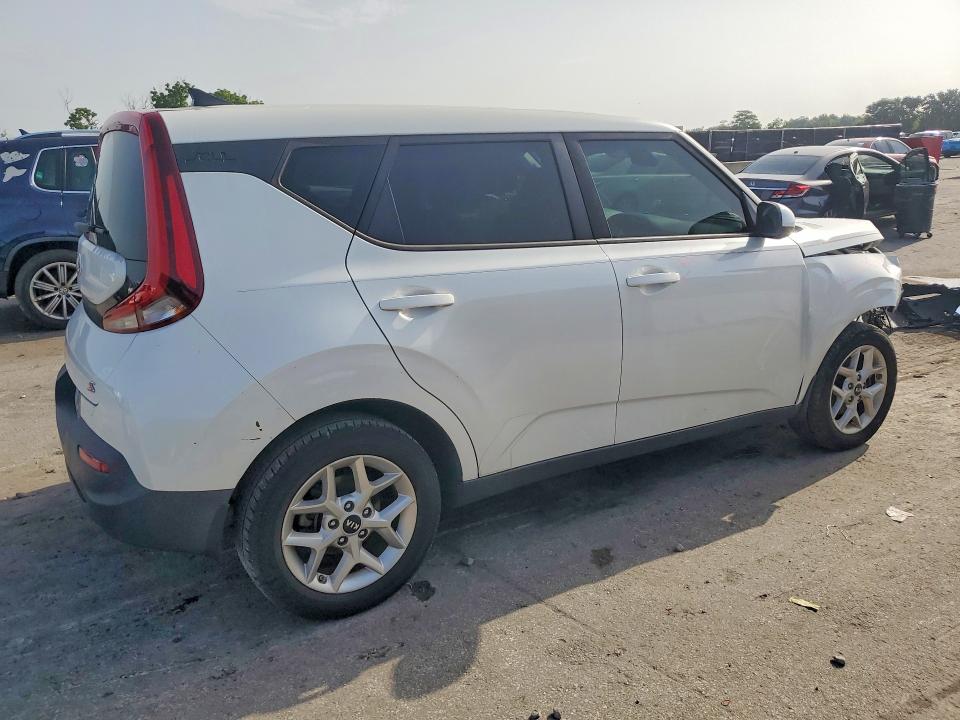 2020 Kia Soul VIN KNDJ23AU9L7003735 COPART salvage auction — FRONT END, Fl - Certificate Of Destruction, sold $1,950 on 2026-07-21 (photo 3)