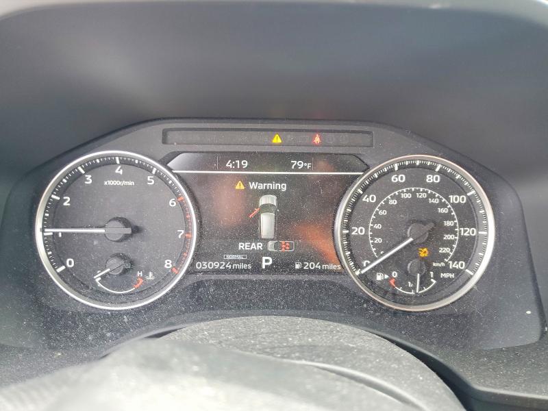 2022 Mitsubishi Outlander VIN JA4J3VA88NZ059405 COPART salvage auction — REAR END, TX - SALVAGE VEHICLE TITLE, sold $4,000 on 2026-07-30 (photo 9)