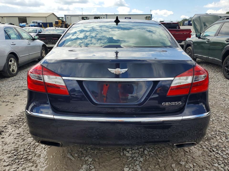 2012 Hyundai Genesis VIN KMHGC4DD9CU179366 COPART salvage auction — MINOR DENT/SCRATCHES, GA - CERT OF TITLE-SALVAGE, sold $2,000 on 2026-07-24 (photo 6)