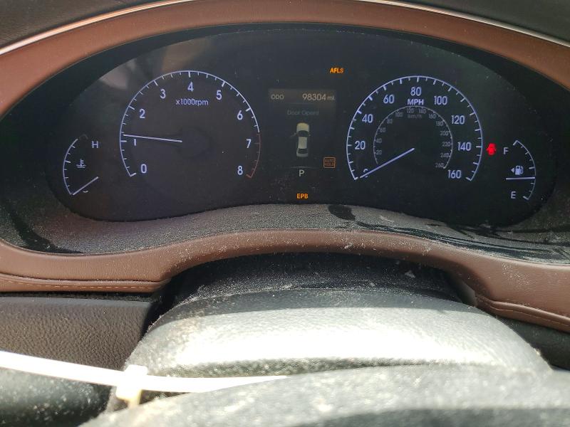 2012 Hyundai Genesis VIN KMHGC4DD0CU198548 COPART salvage auction — MINOR DENT/SCRATCHES, FL - CERT OF TITLE SLVG REBUILDABLE, sold $1,450 on 2026-07-31 (photo 9)