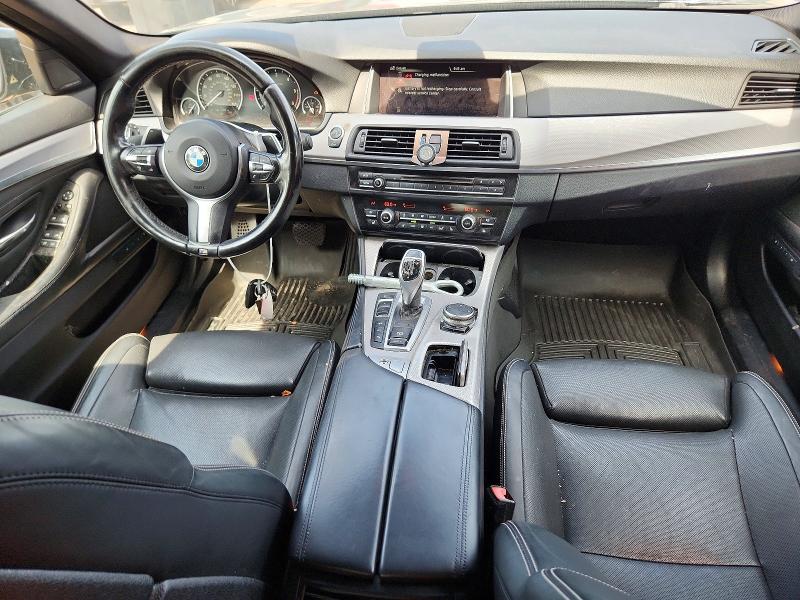 2016 BMW 5 series VIN WBAFV3C55GD687271 COPART salvage auction — MECHANICAL, Fl - Certificate Of Title, sold $3,357 on 2026-08-03 (photo 8)