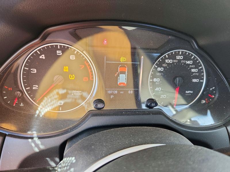 2012 Audi Q5 VIN WA1DKAFP9CA106851 COPART salvage auction — FRONT END, Ca - Dis/Dlr/Exp App For Dup Salvag, sold $850 on 2026-07-27 (photo 9)