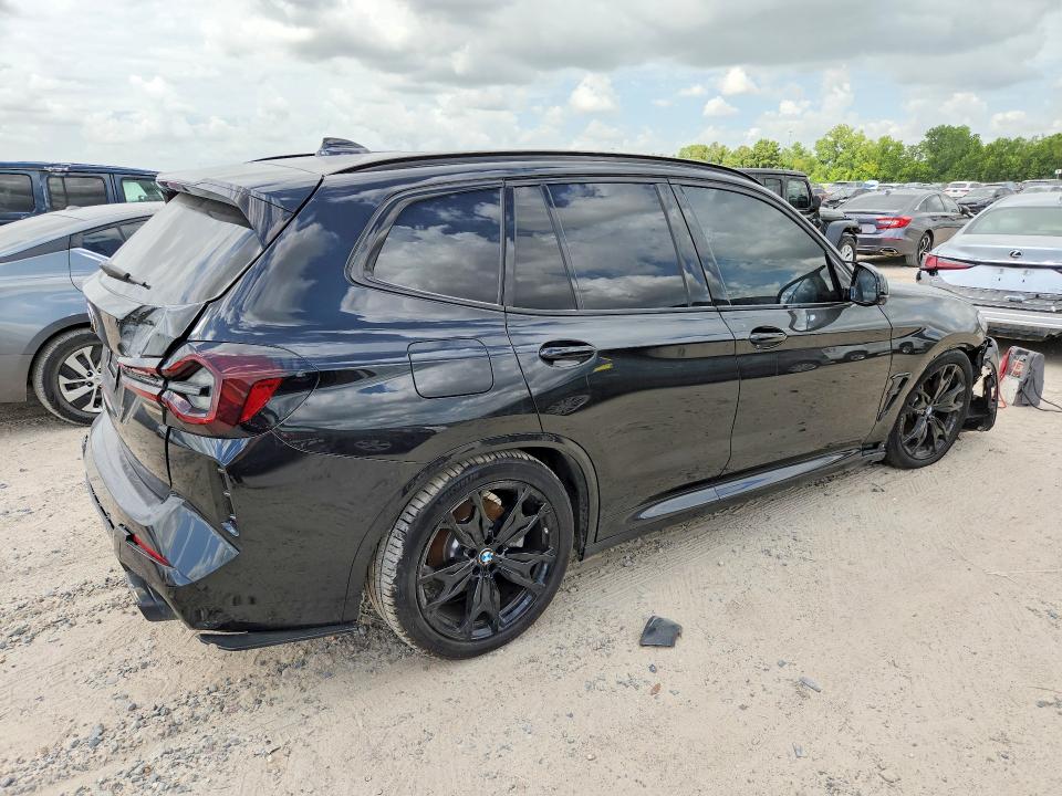2024 BMW X3 VIN 5UX43DP04R9X38817 COPART salvage auction — FRONT END, LA - CERT OF TITLE-SALVAGE, sold $19,000 on 2026-07-28 (photo 3)