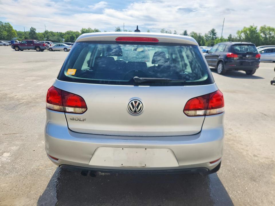 2014 Volkswagen Golf VIN WVWDB7AJ8EW004829 COPART salvage auction — FRONT END, Ma - Cert Of Title-Reconstrctd Coll, sold $175 on 2026-07-29 (photo 6)