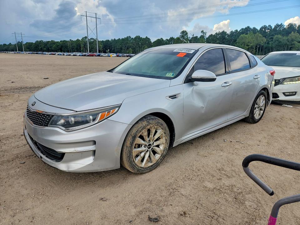 2016 Kia Optima VIN 5XXGU4L30GG077721 COPART salvage auction — FRONT END, La - Cert Of Title-Salvage, sold $225 on 2026-07-21 (photo 1)