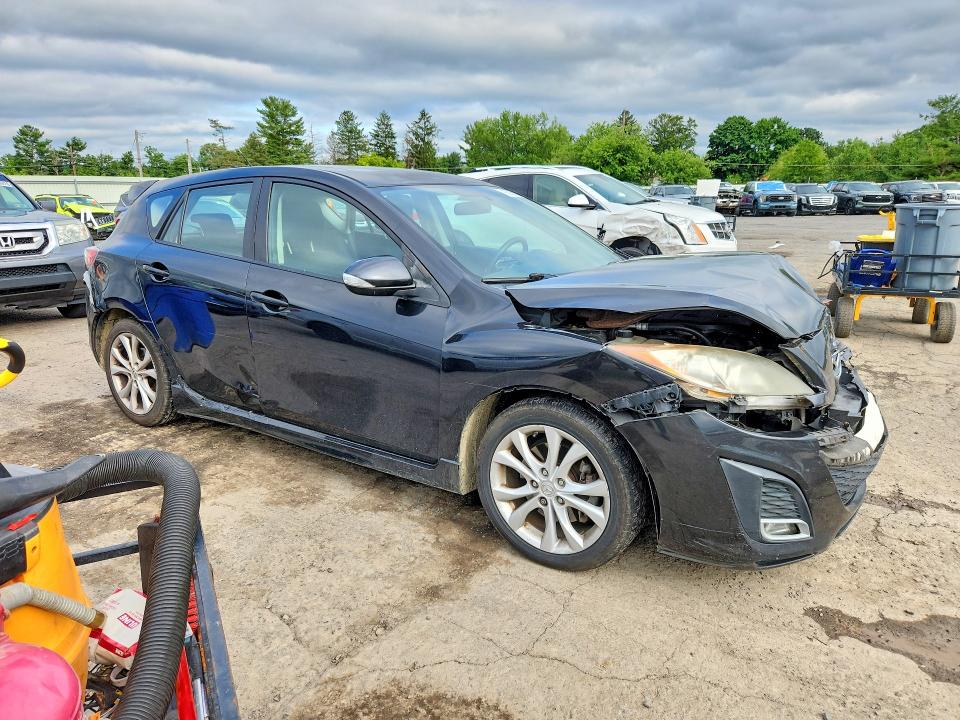 2010 Mazda 3 VIN JM1BL1H69A1190617 COPART salvage auction — FRONT END, Pa - Certificate Of Salvage, sold $400 on 2026-07-17 (photo 4)