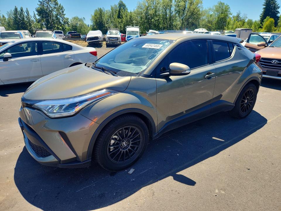 2021 Toyota C-hr VIN JTNKHMBX7M1119100 COPART salvage auction — REAR END, Salvage Title, sold $5,400 on 2026-07-15 (photo 1)