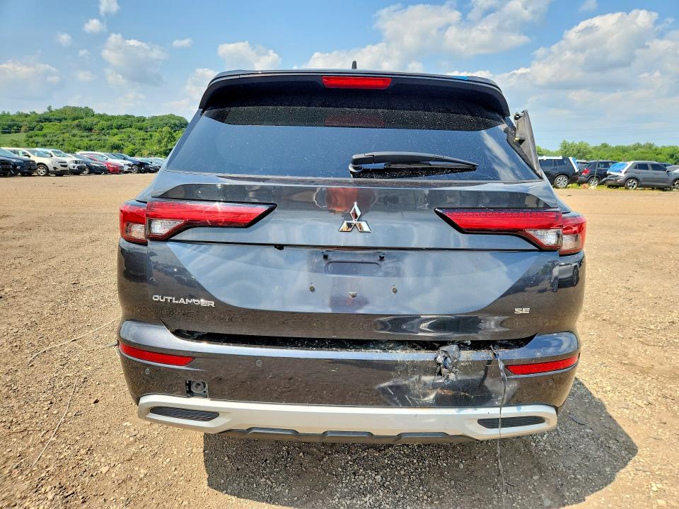 2024 Mitsubishi Outlander VIN JA4J3VA85RZ068598 COPART salvage auction — INTERIOR BURN, AZ - CERT OF TITLE - SALVAGE, sold $8,900 on 2026-08-26 (photo 6)
