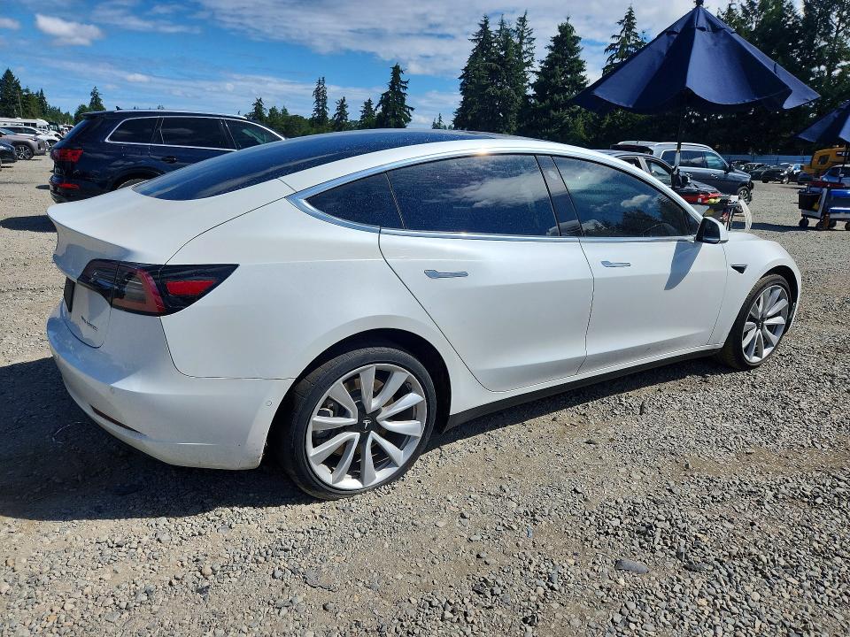 2019 Tesla Model 3 VIN 5YJ3E1EB4KF454223 COPART salvage auction — UNDERCARRIAGE, Wa - Vehicle Cert Of Ownership-Titl (P), sold $5,300 on 2026-07-31 (photo 3)