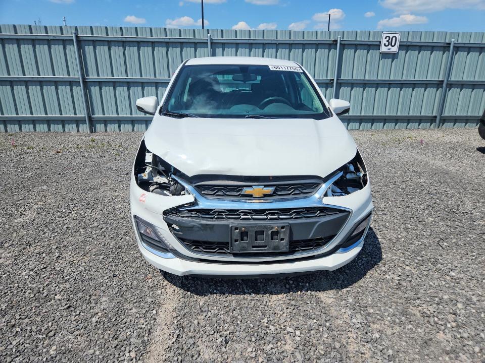 2019 Chevrolet Spark VIN KL8CD6SA0KC800706 COPART salvage auction — FRONT END, On - Permit No Brand - Unfit, sold $1,050 on 2026-07-28 (photo 5)