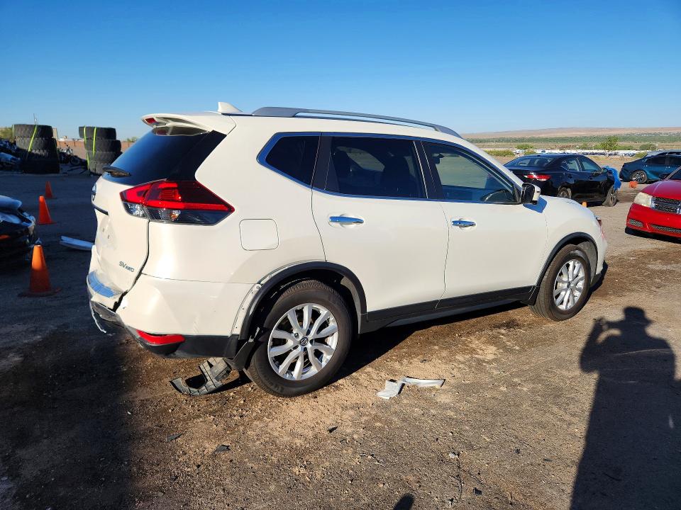 2018 Nissan Rogue VIN JN8AT2MV6JW353066 COPART salvage auction — REAR END, Nm - Cert Of Title-Salvage, sold $4,300 on 2026-07-20 (photo 3)